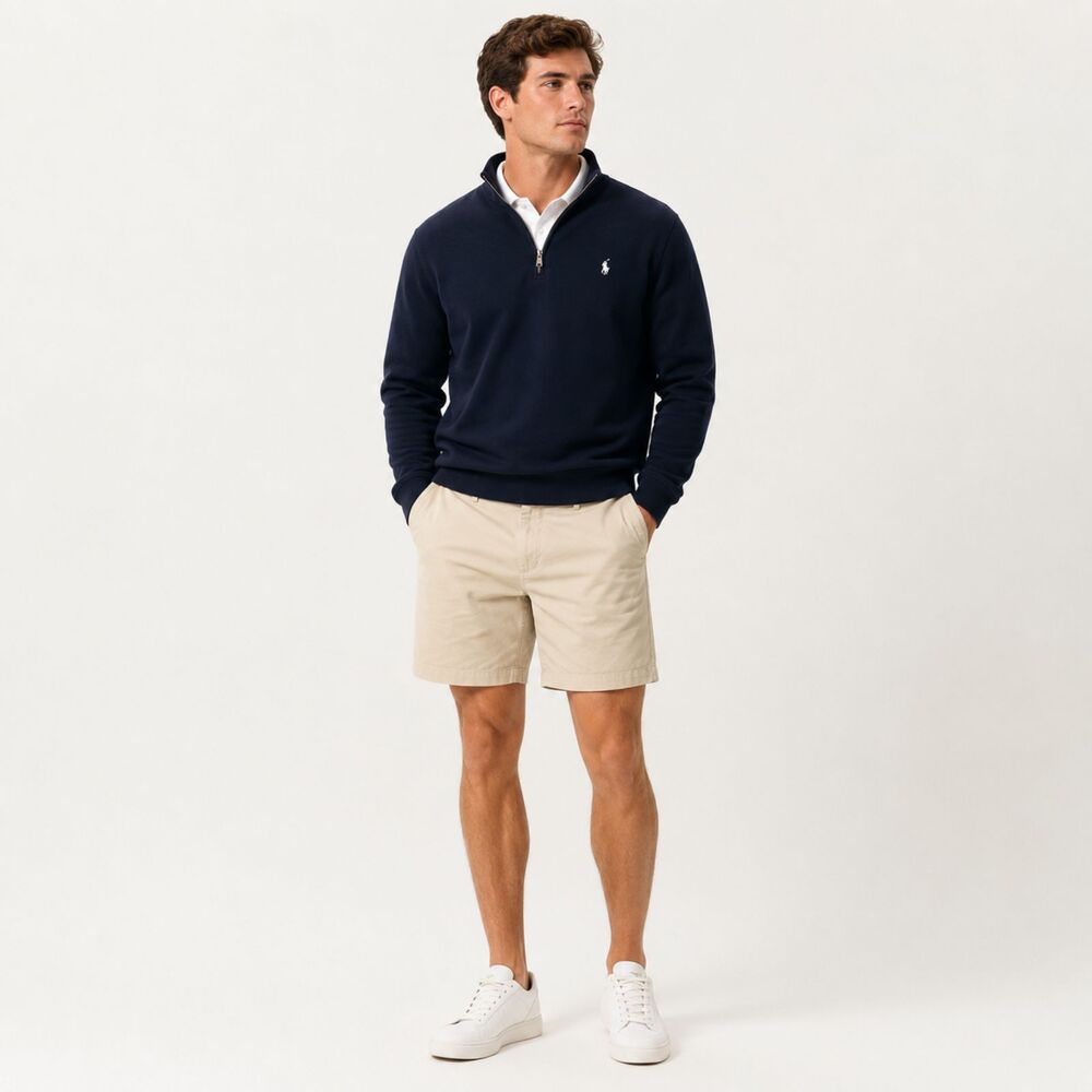 Peter Millar Shorts Mens 38 Flat Front Golf Pima Cotton Spandex Blend Preppy